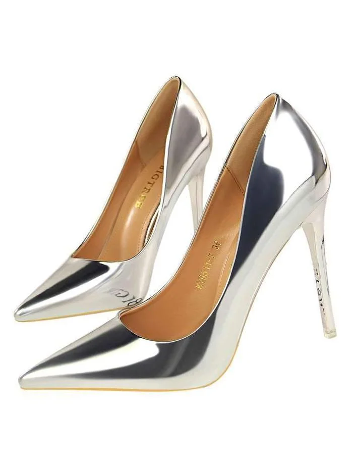 Fashion High-heeled  Pointed Toe Pump Shoes