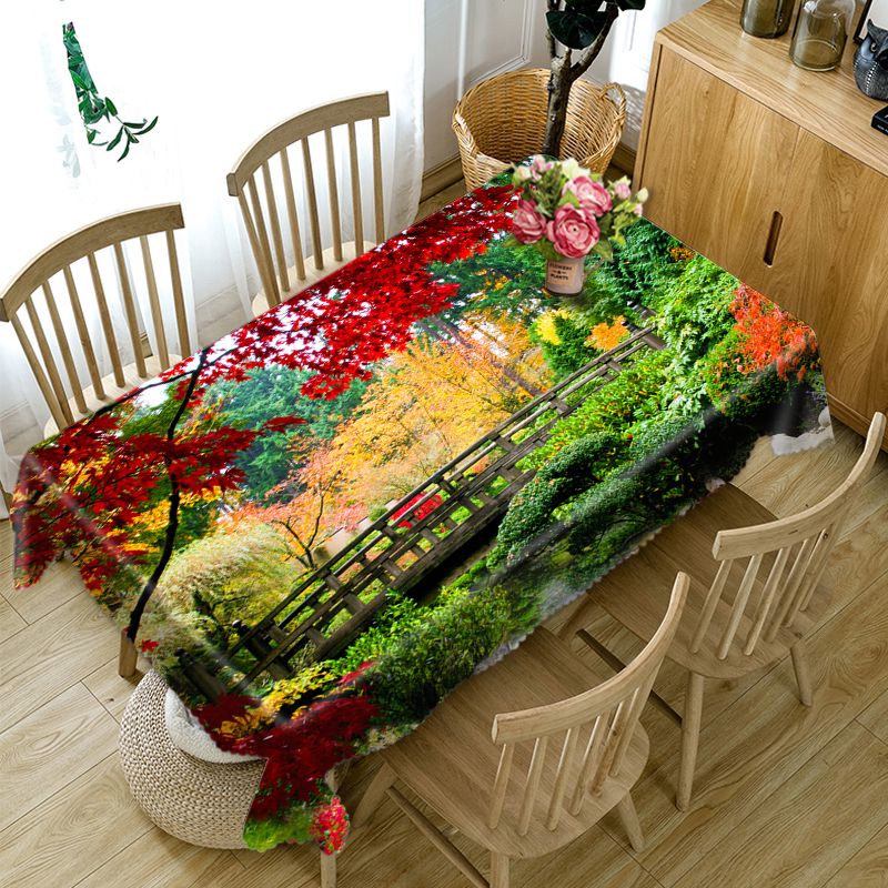 

Scenery - 3D Tablecloth, 140*140cm, 501 Original