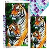 Diamond Painting - DIY Full Round Drill Tiger(85*45 CM)