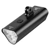 Digital Display Bicycle High-Beam Headlights Cycling Front Flashlight MTB Parts