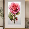 (Big Size)Texture Rose-Paint by Numbers Acrylic Painting 40*70CM