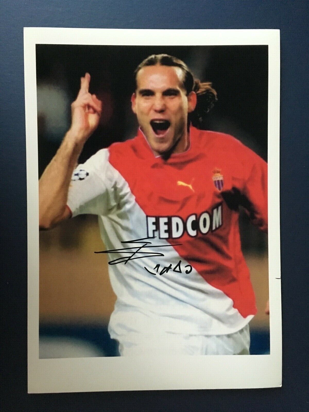 DADA PRSO - CROATIAN INTERNATIONAL FOOTBALLER - SUPERB SIGNED Photo Poster painting