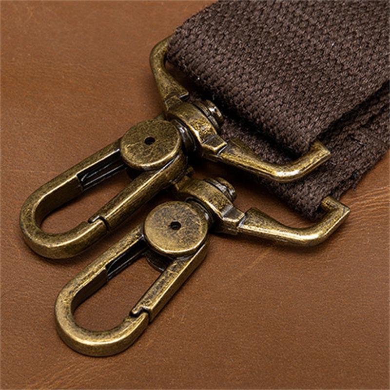 Classic Business Leather Large-Capacity Soft And Comfortable Handbag Waterproof Multifunctional Crossbody Bag