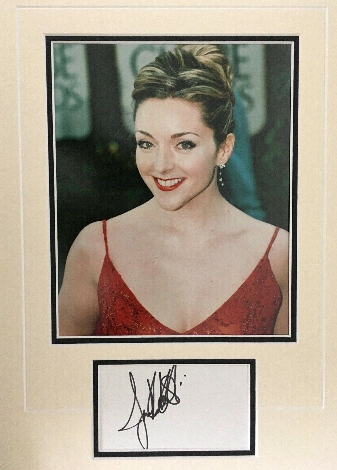 JANE KRAKOWSKI - POPULAR AMERICAN ACTRESS - SUPERB SIGNED COLOUR Photo Poster painting DISPLAY