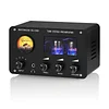 HiFi Tube Preamp 4-Way Stereo Audio Switch / Splitter Box Tube Preamp Desktop Headphone Amplifier