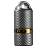 Fegve Titanium Alloy Inlaid Copper Mini Kerosene Lighter Personalized Keychain Ultra-Small Pendant Decorated With Grinding Wheel Lighter