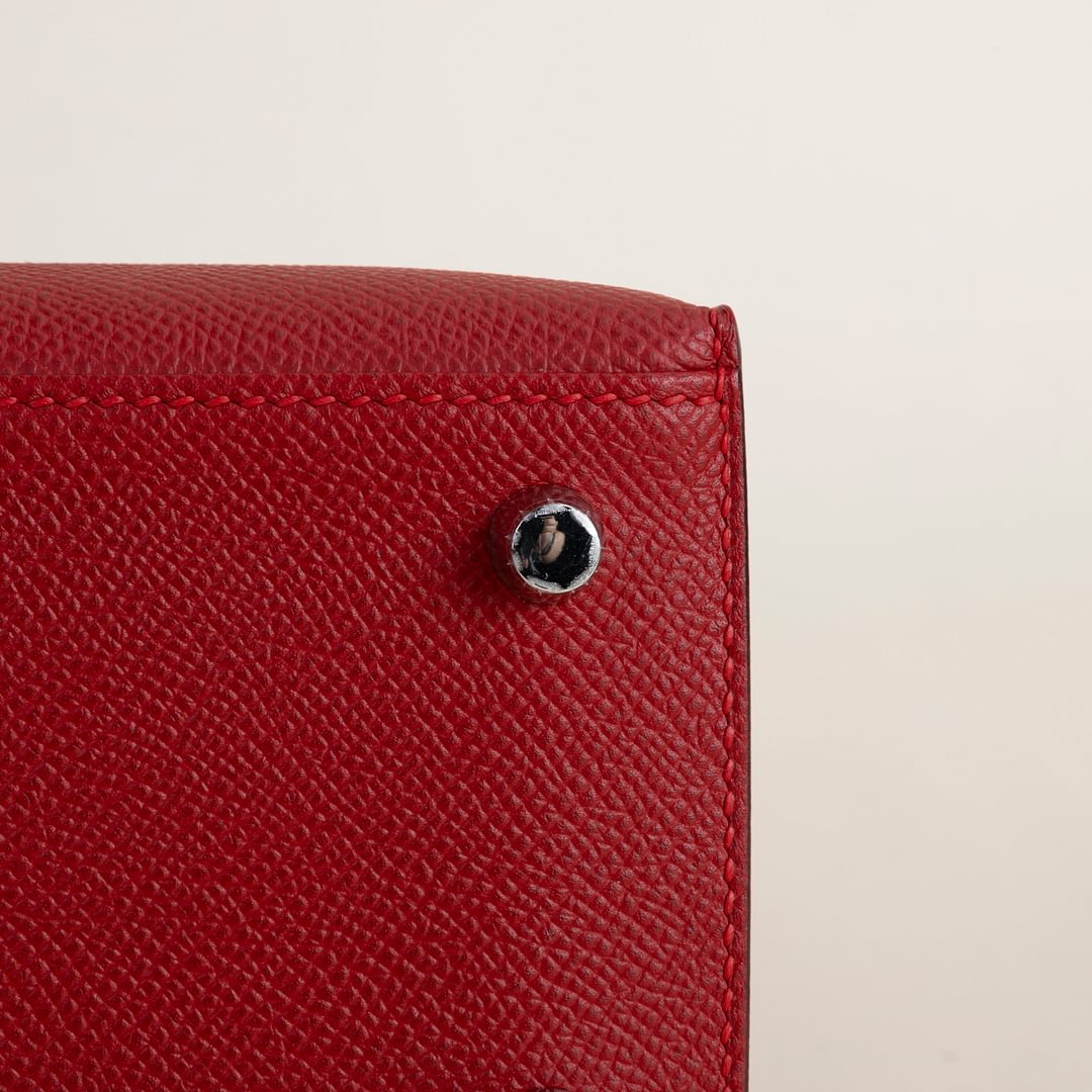 Kelly25 Epsom Q5 Rouge casaque PHW