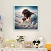 Earth Jesus-11CT Stamped Cross Stitch 40*40cm