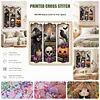 Spooky Trio 11CT 3-Strand Full Stamped Cross Stitch Kit 45*45cm
