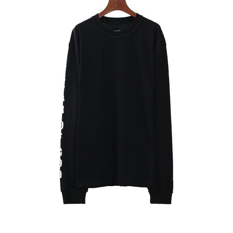 Fog Sweatshirt Essentials Long Sleeve round Neck Sweater Christmas Limited Cross Letter Crew Neck Pullover Long Sleeve