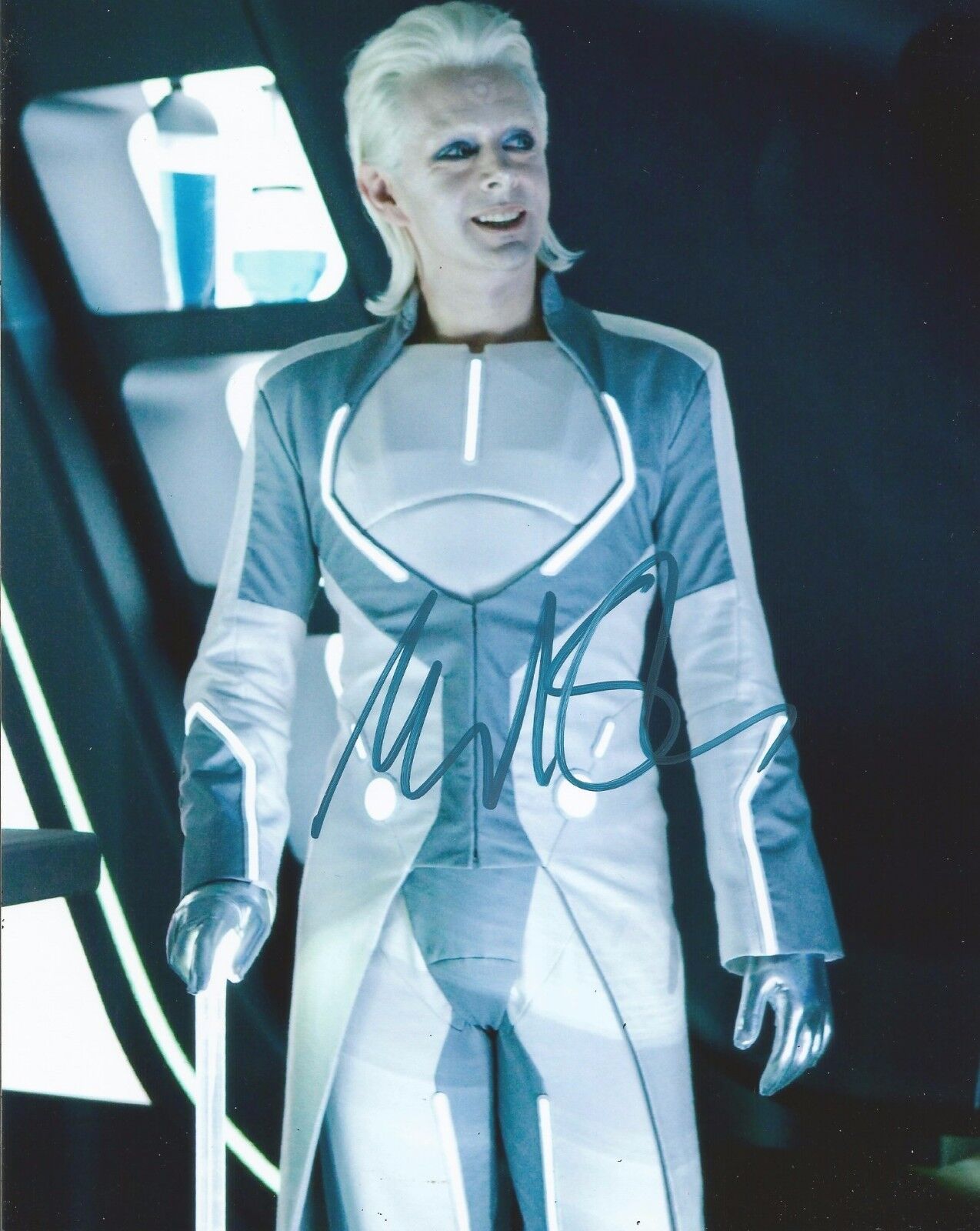 Michael Sheen Signed Tron: Legacy 10x8 Photo Poster painting AFTAL