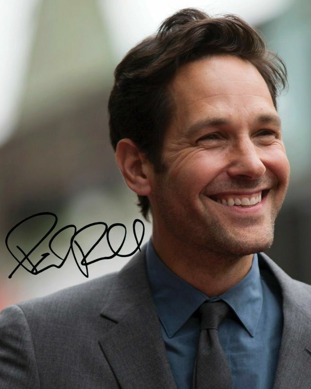 Paul Rudd Autograph Signed Photo Poster painting Print