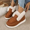Gioiacombo&trade; Scarpe calde da donna invernali stivali da neve in peluche casual
