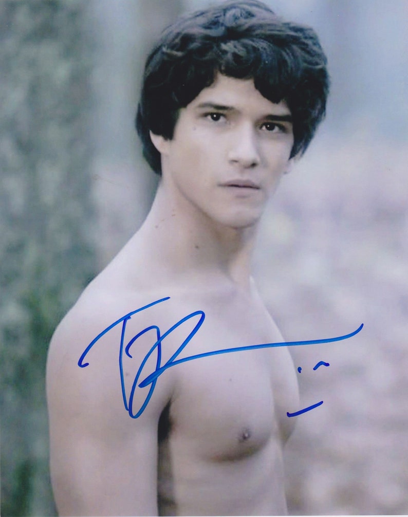 Tyler Posey Signed Autographed Teen Wolf