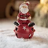 Cute Christmas Tree Snowman Elk Hanging Bells
