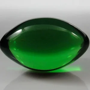 pornhint Pornhint Small GREEN Glass YONI Egg Vaginal Weight / Dilator / Kegel Exerciser Sex Toy