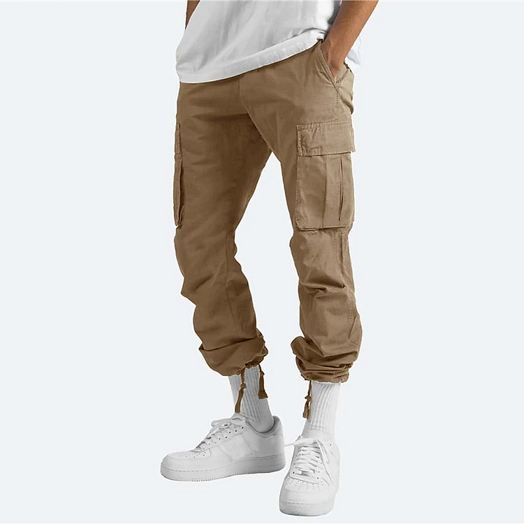 Men's Multi Pocket Cargo Tactical Work Pants 