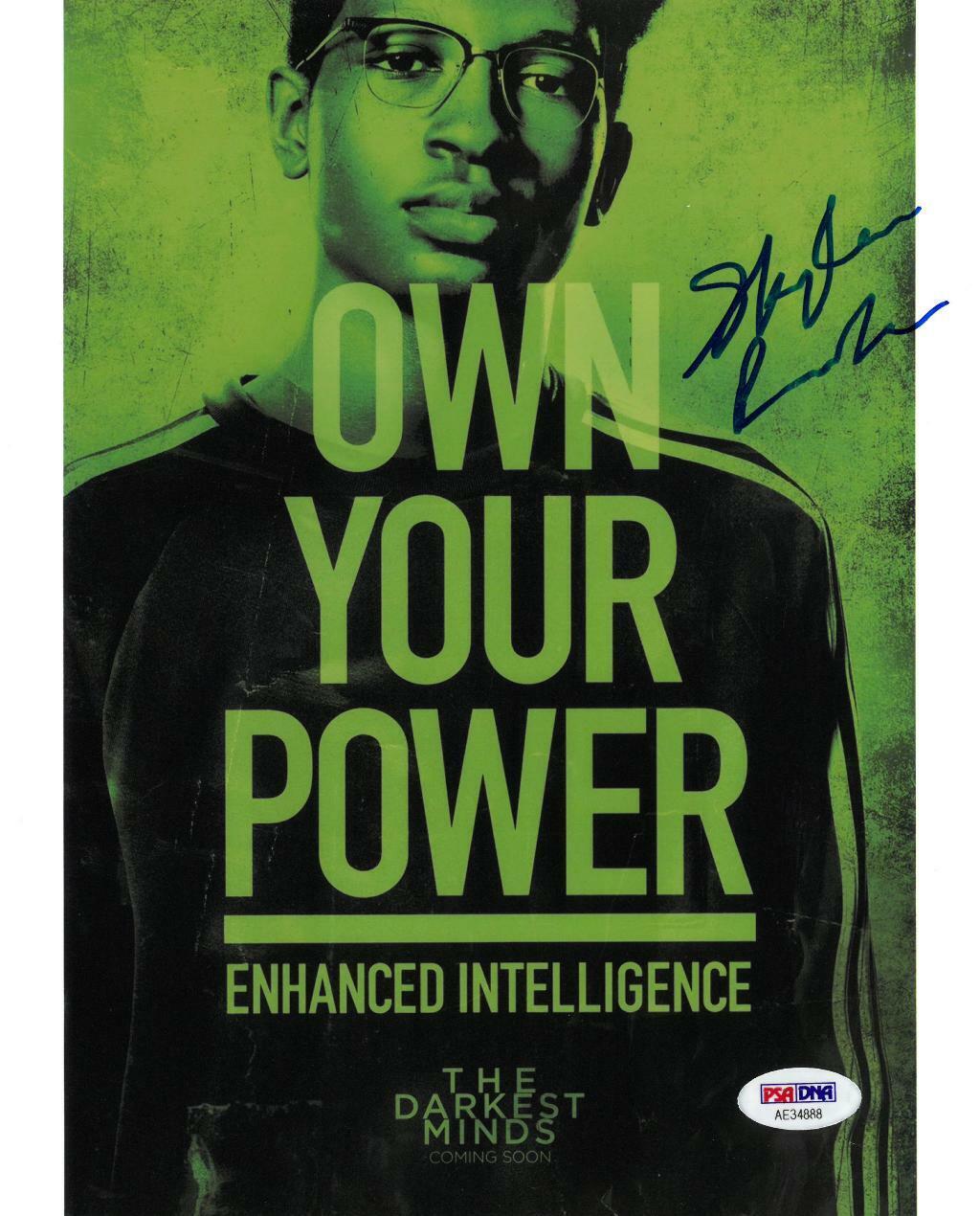 Skylan Brooks Signed The Darkest Minds Autographed 8x10 Photo Poster painting PSA/DNA #AE34888