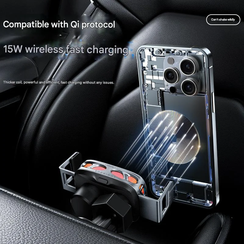 2026 Latest Car Wireless Charging Phone Holder