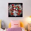 Christmas Snowman-14CT Stamped Cross Stitch 40*40cm/15.75*15.75in