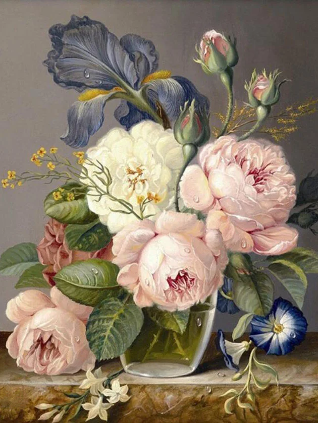 Diamond Painting - Full Round/Square Drill - Flower(30*40 - 50*60cm)