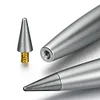 Rotary fingertip pen, inkless metal pen