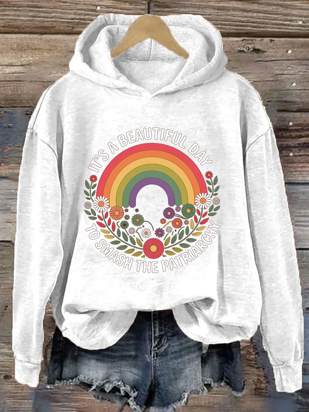 It's A Beautiful Day To Smash The Patriarchy Hoodie