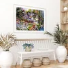 Garden House - 11CT Stamped Cross Stitch - 40*50cm
