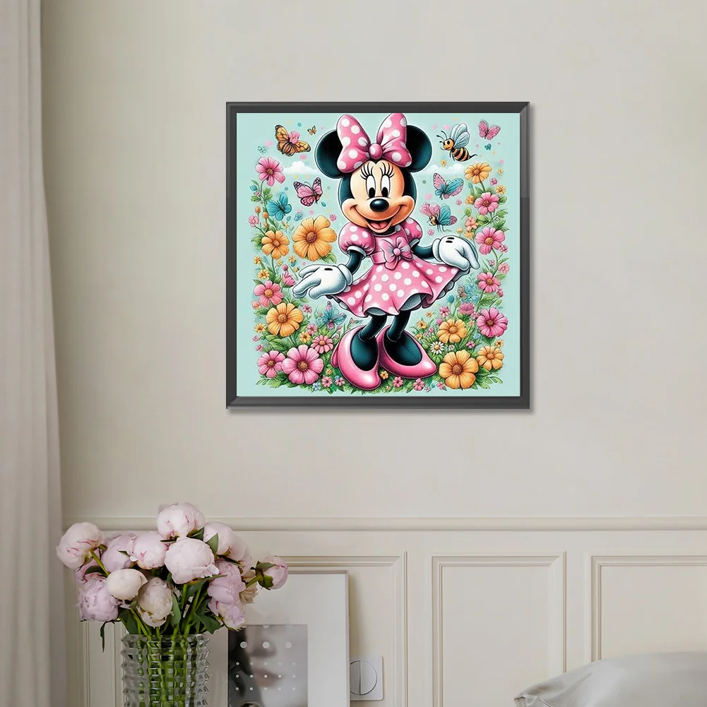 Diamond Painting - Full Round Drill - Mickey Mouse(Canvas|30*30cm)