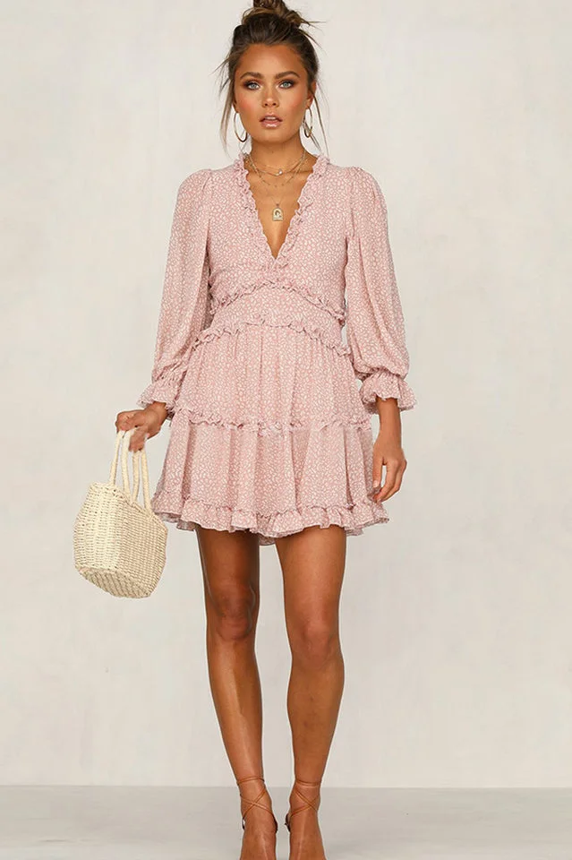 Loose Boho Midi Dress