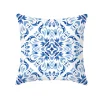 Blue Floral Plush Home Living Creative Sofa Cushion Pillow Cover
