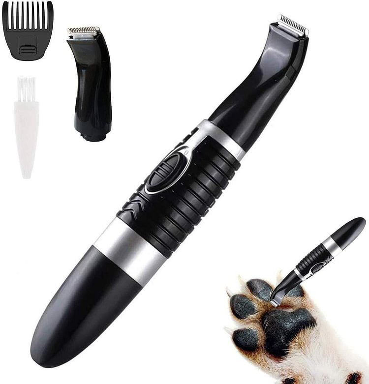pet grooming clippers for trimming the hair around paws eyes ears face rump