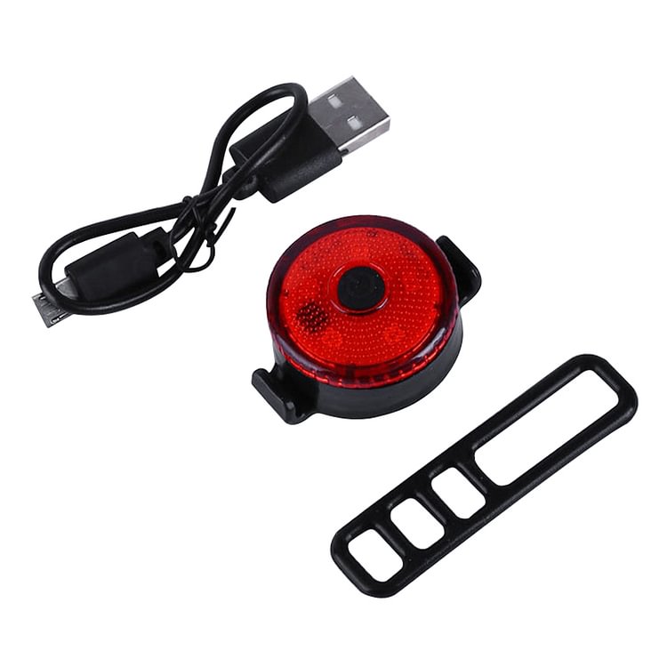 LED Bike Taillight USB Rechargeable Mountain MTB Bicycle Rear Flashlight