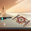 Acrylic Special Shaped Mandala Pattern 5D Diamond Painting Tray Art Craft Decor