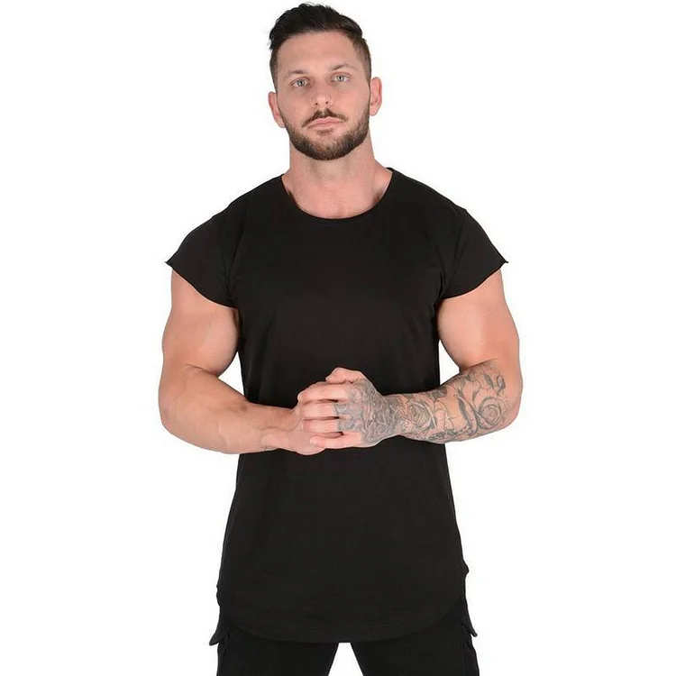 PASUXI Most Popular Jogger Tank Top Sports Vest Fitness T-shirt Gym Quick Drying Vest For Man huanwei