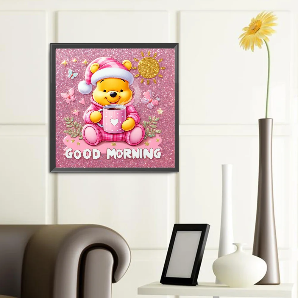Diamond Painting - Full Round Drill - Winnie the Pooh(Canvas|40*40cm)