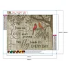 Bird Letter - Full Round Diamond Painting(40x50cm)