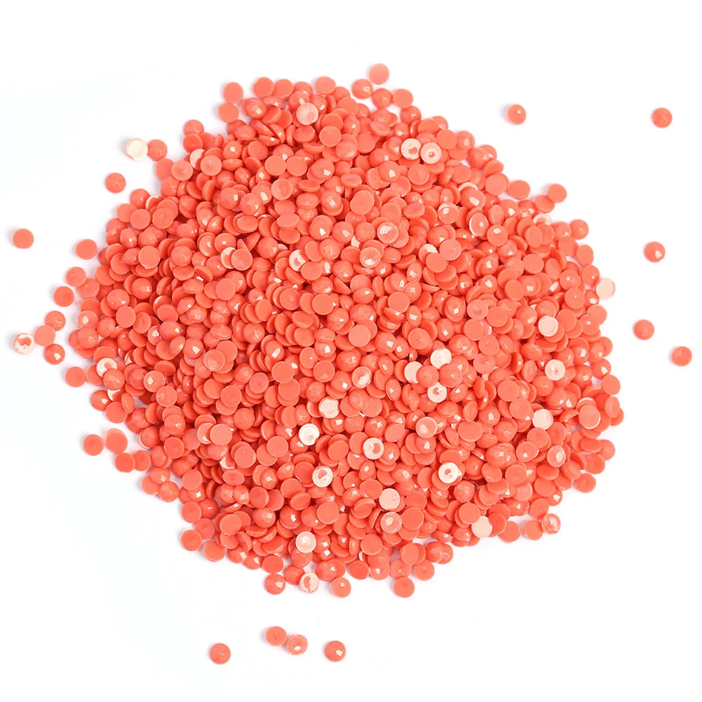 1 Bag Round Drill Diamond Rhinestone Resin Crystal Beads for Missing Beads