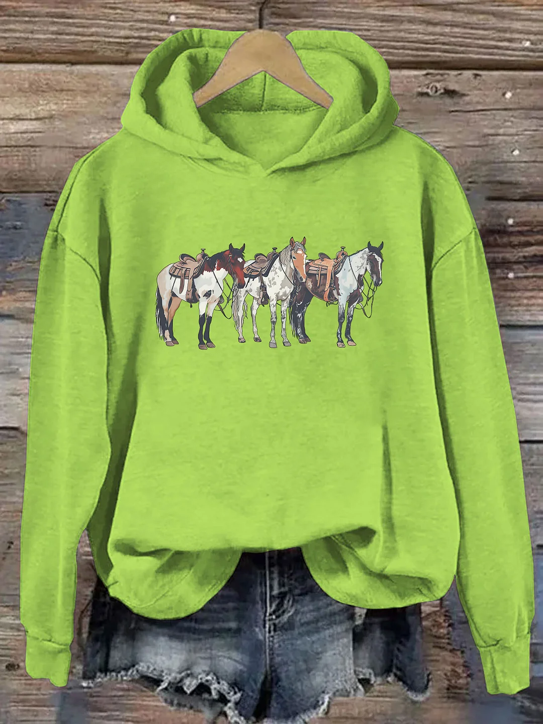 Western Horses Hoodie