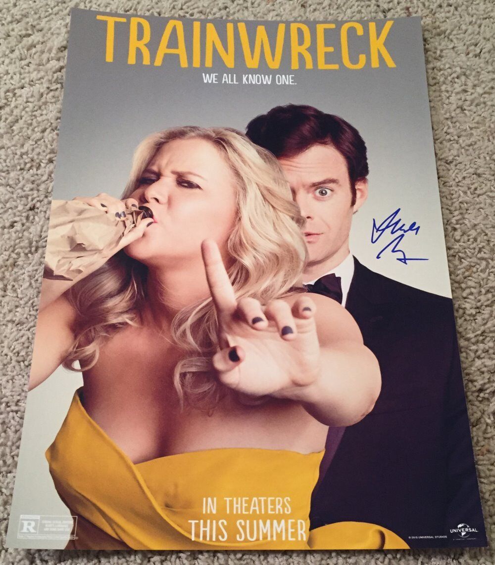 JUDD APATOW SIGNED AUTOGRAPH TRAINWRECK 12x18 Photo Poster painting POSTER w/PROOF