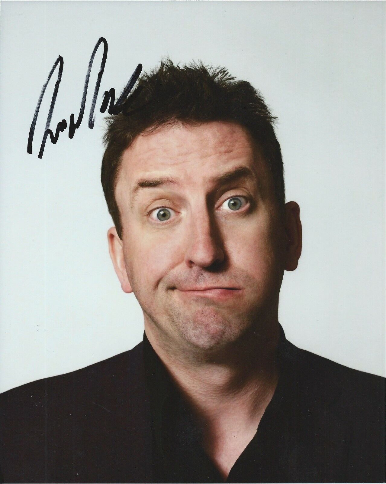 Lee Mack autograph - signed Photo Poster painting