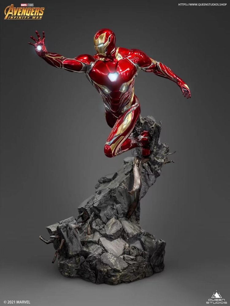 【Pre-order】QueenStudios Iron Man MARK50 1/4  Full body statue