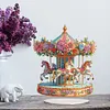 Carrousel acrylique - Ornement d&rsquo;artisanat 5d bricolage