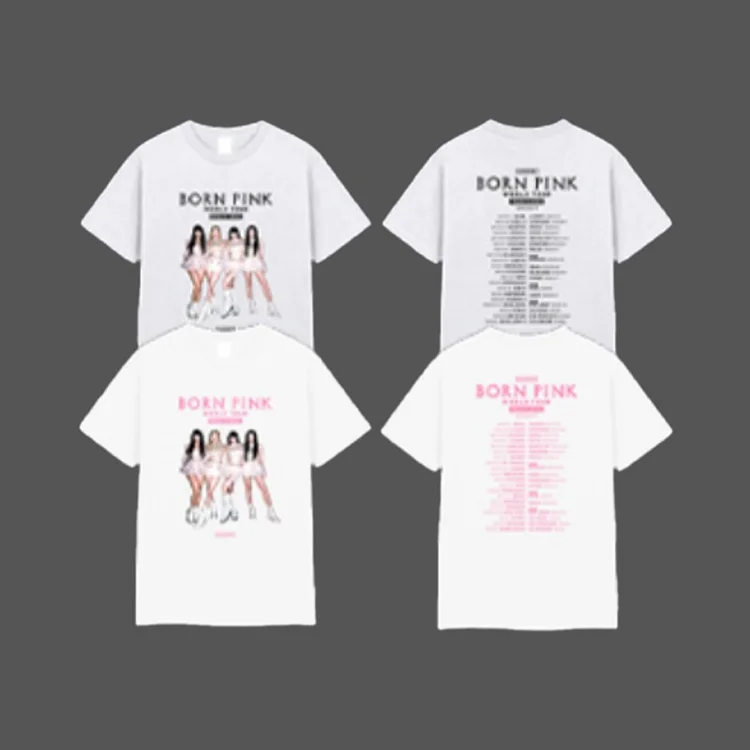 BLACKPINK World Tour BORN PINK Finale In Seoul T-shirt TYPE2