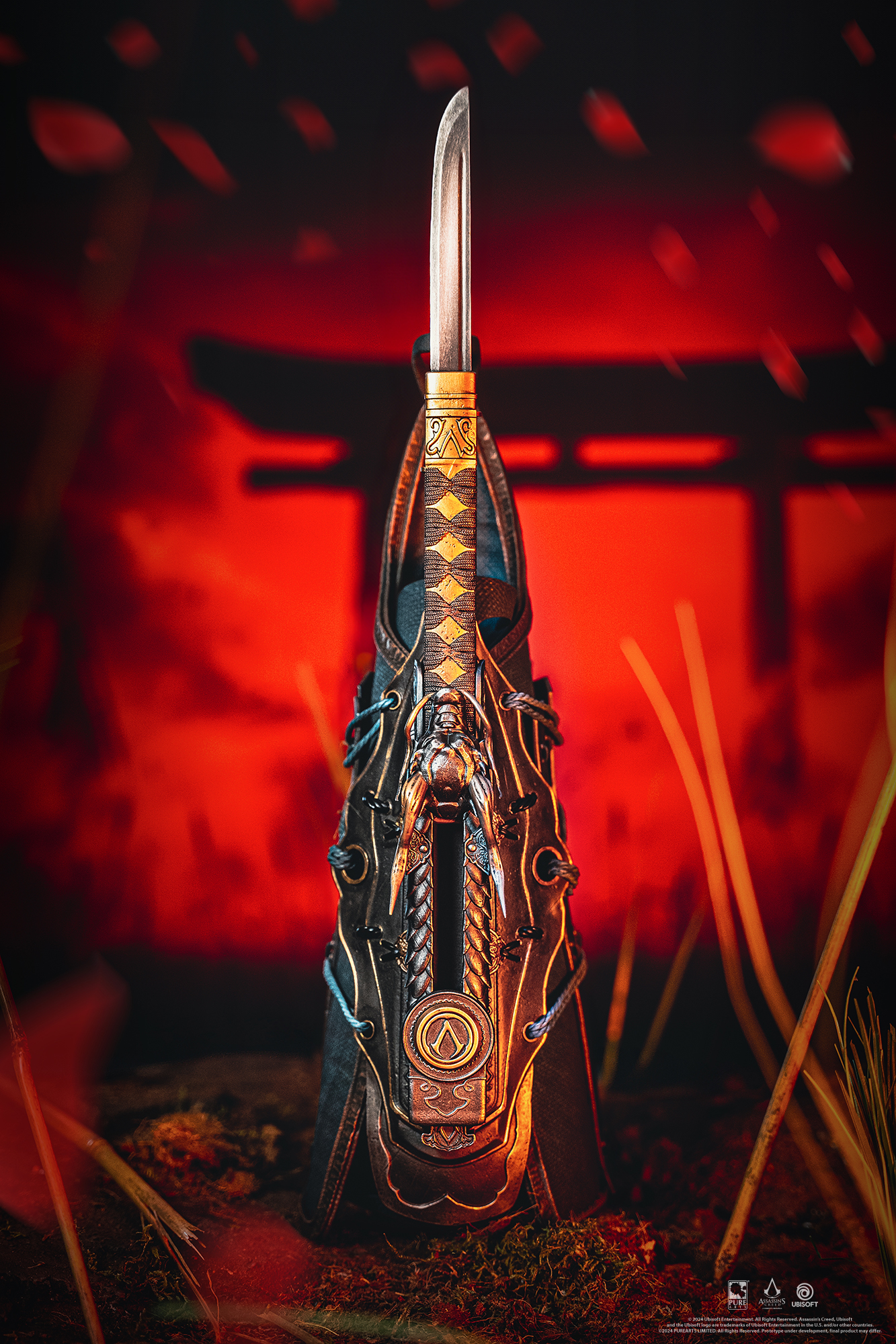 Pure Arts Studio - ASSASSIN'S CREED SHADOWS NAOE HIDDEN BLADE 1/1 SCALE REPLICA (Licensed) 1/1 Scene-