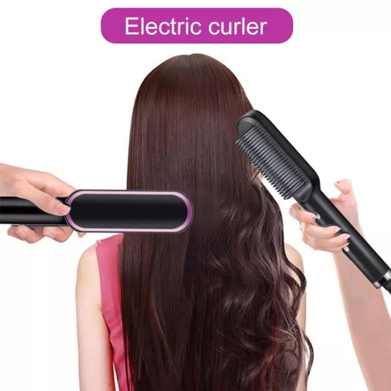 Firmemotion Hair Straightener Negative Ion Hair Straightener Styling Comb