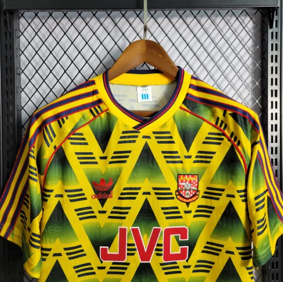 Retro 1991-93 Arsenal away Thai version Football shirt