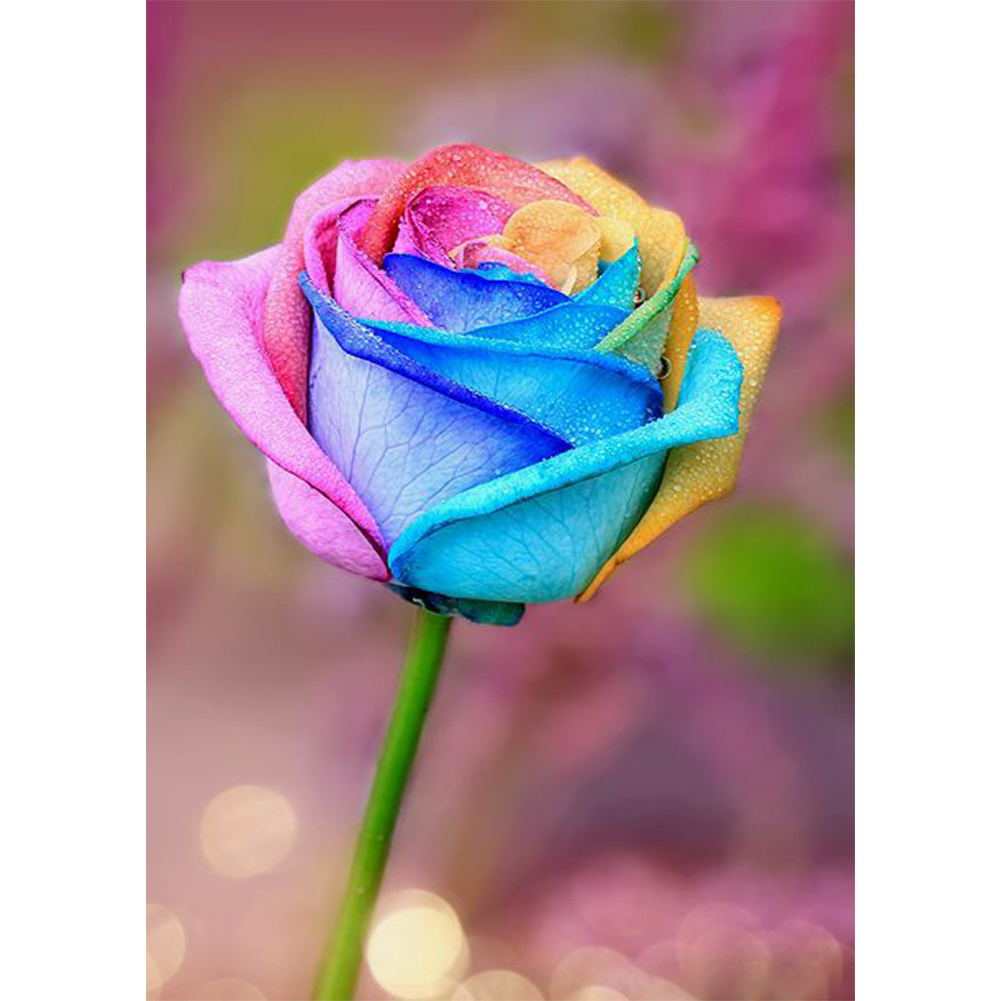 

Colored Roses - Round Drill Diamond Painting - 30*40CM, 501 Original