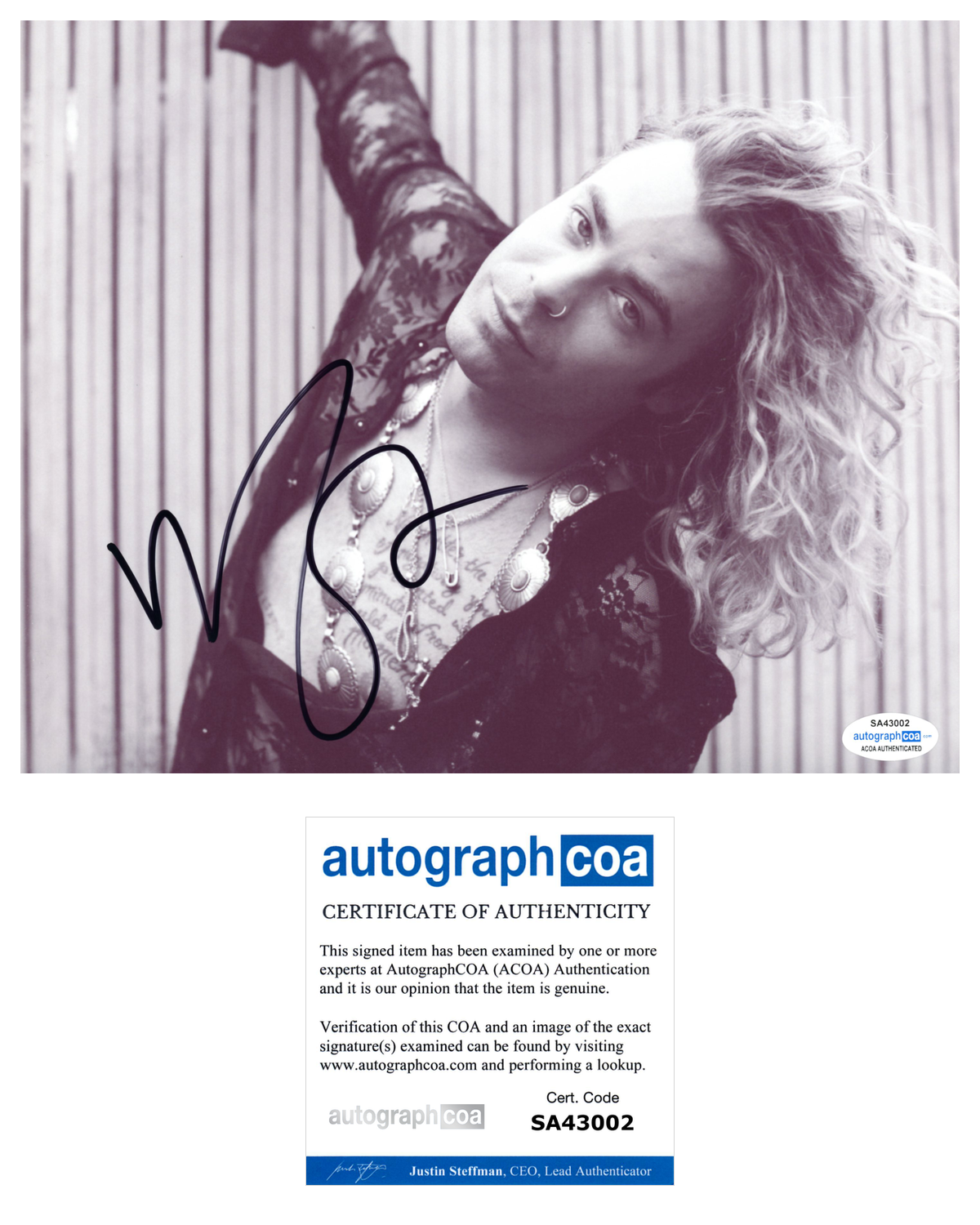 Mod Sun Signed Autographed 8x10 Photo Poster painting ACOA COA