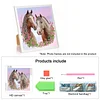 Diamond Painting-DIY Crystal Rhinestone Horse